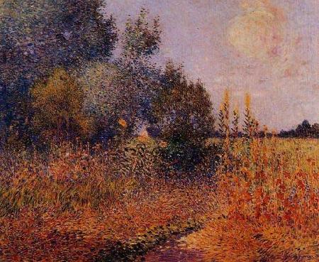 Flower Garden at Kervaudu, unknow artist